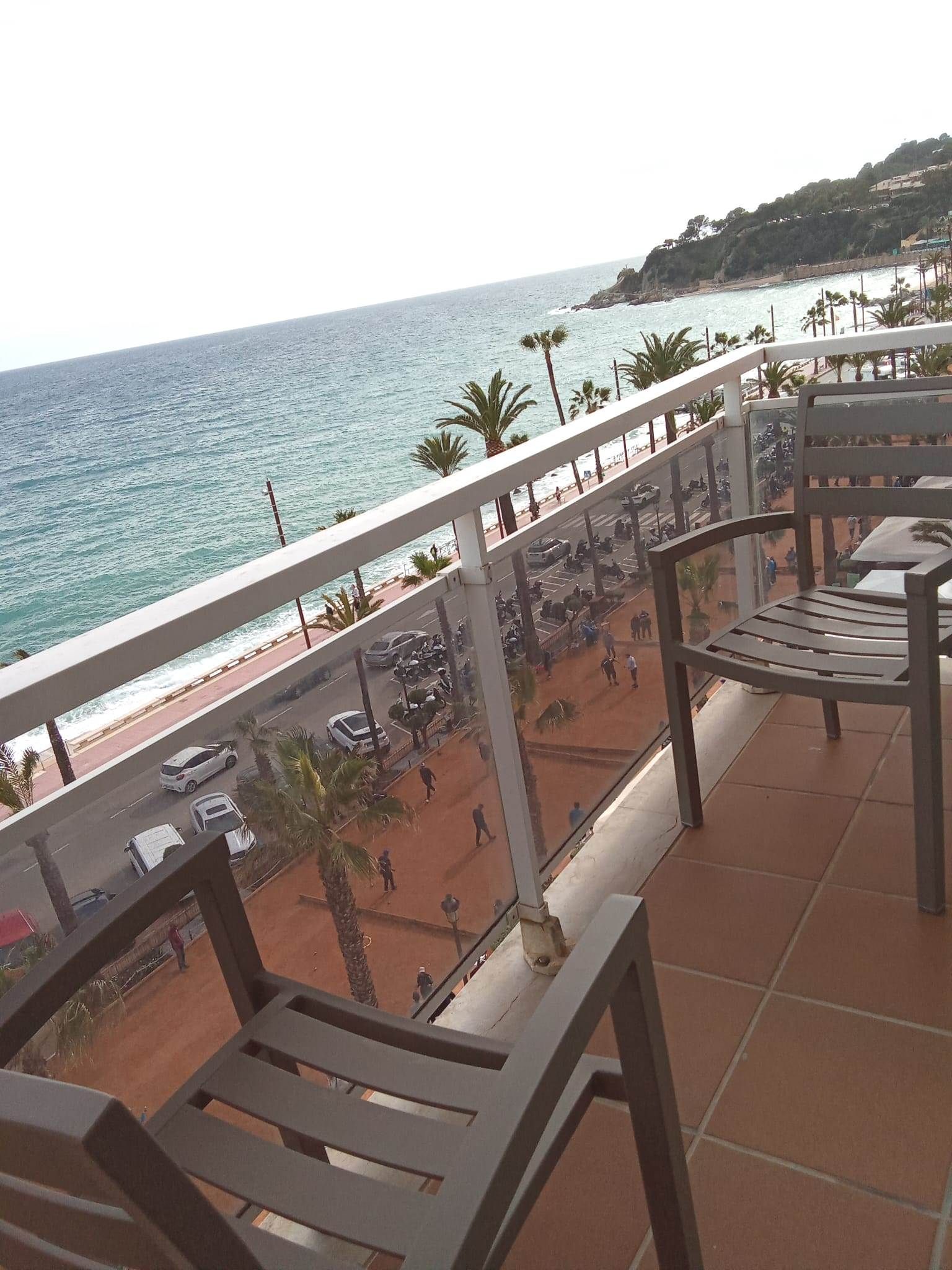 Terrassa de Pis de lloguer en Lloret de Mar amb Calefacció, Terrassa i Moblat