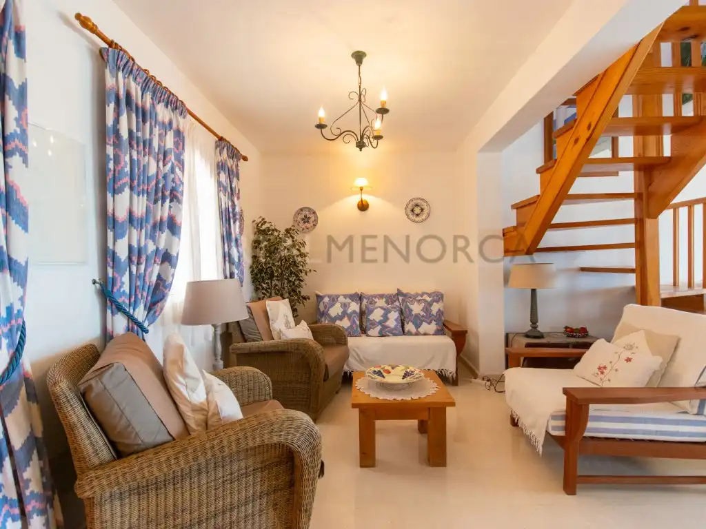 Sala d'estar de Casa o xalet en venda en Es Mercadal amb Terrassa i Piscina