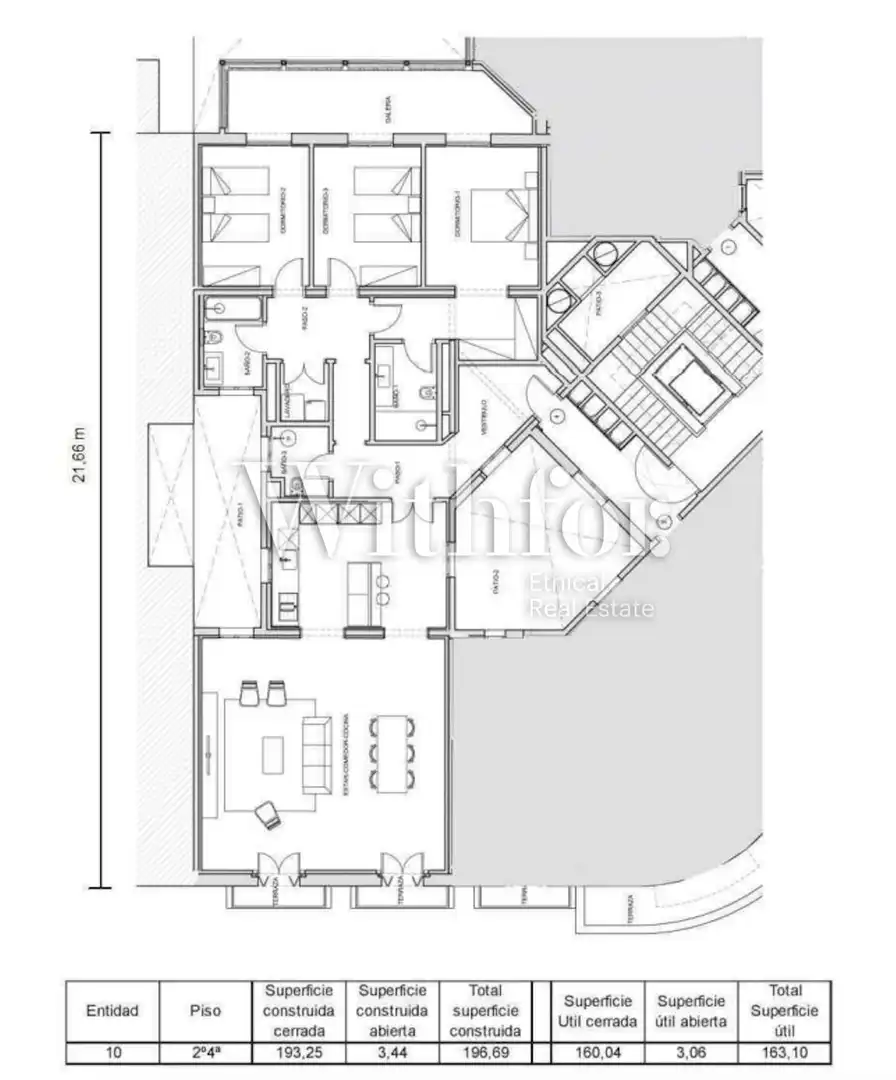 Flat for rent in Barcelona  with Air Conditioner, Heating and Terrace