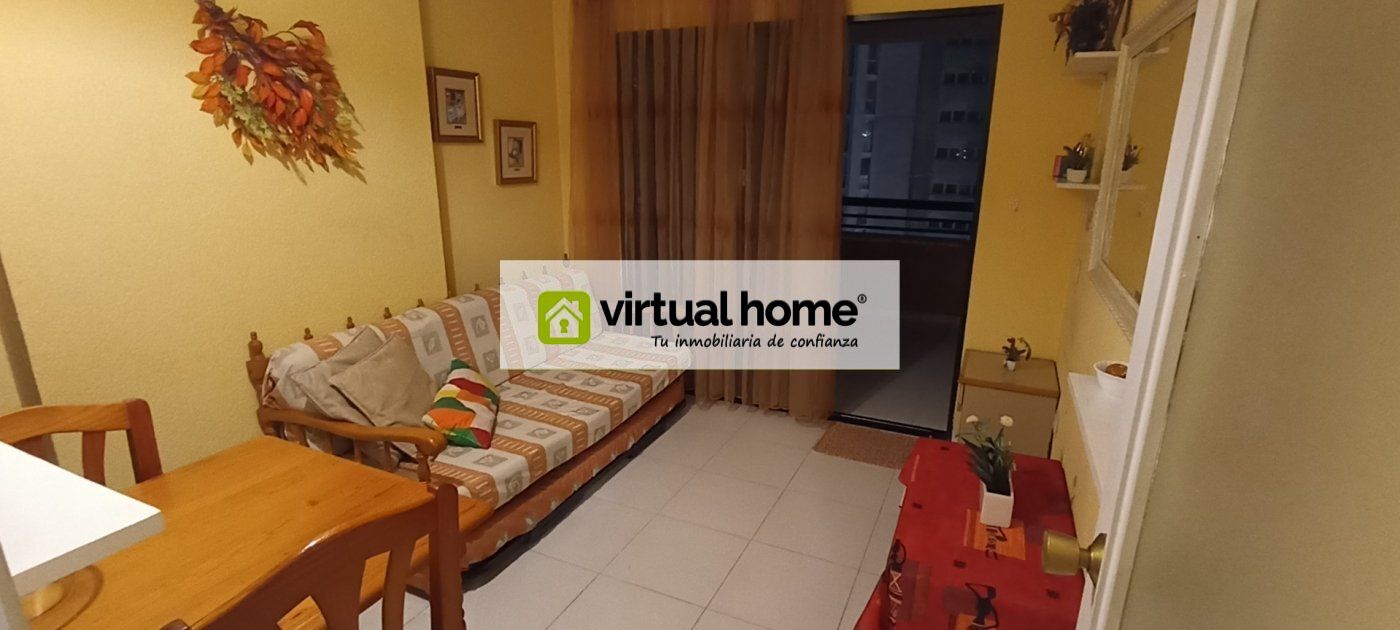 Bedroom of Flat for sale in Benidorm  with Heating, Terrace and Community pool