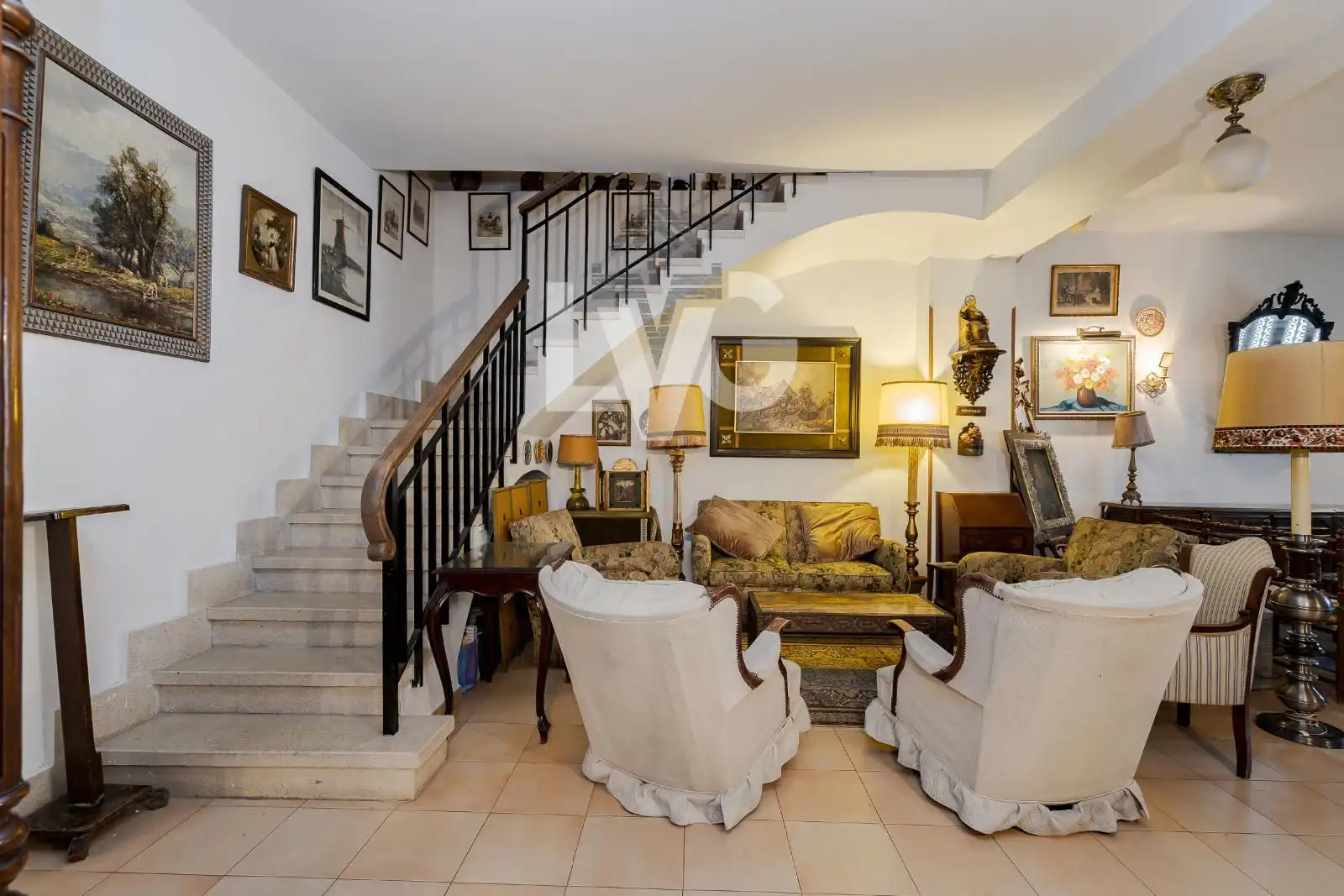 Wohnzimmer von Haus oder Chalet zum Verkauf in Valdetorres de Jarama mit Heizung, Privatgarten und Terrasse