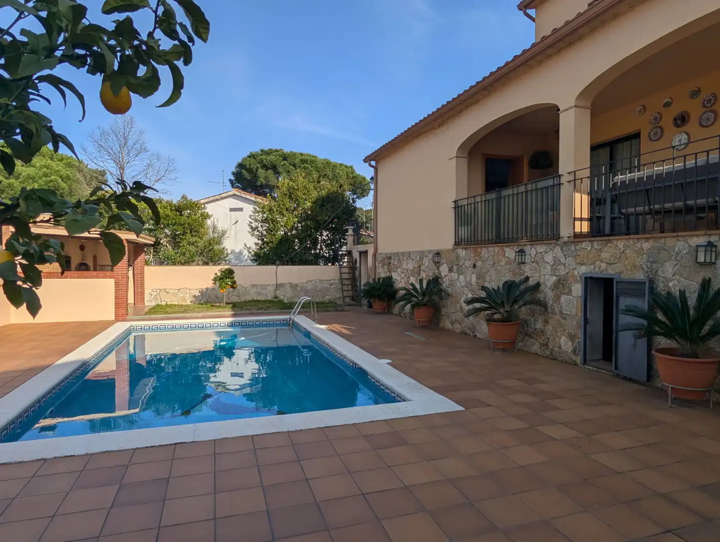 Piscina de Casa o chalet en venta en Castell d'Aro, Platja d'Aro i s'Agaró con Calefacción, Jardín privado y Terraza
