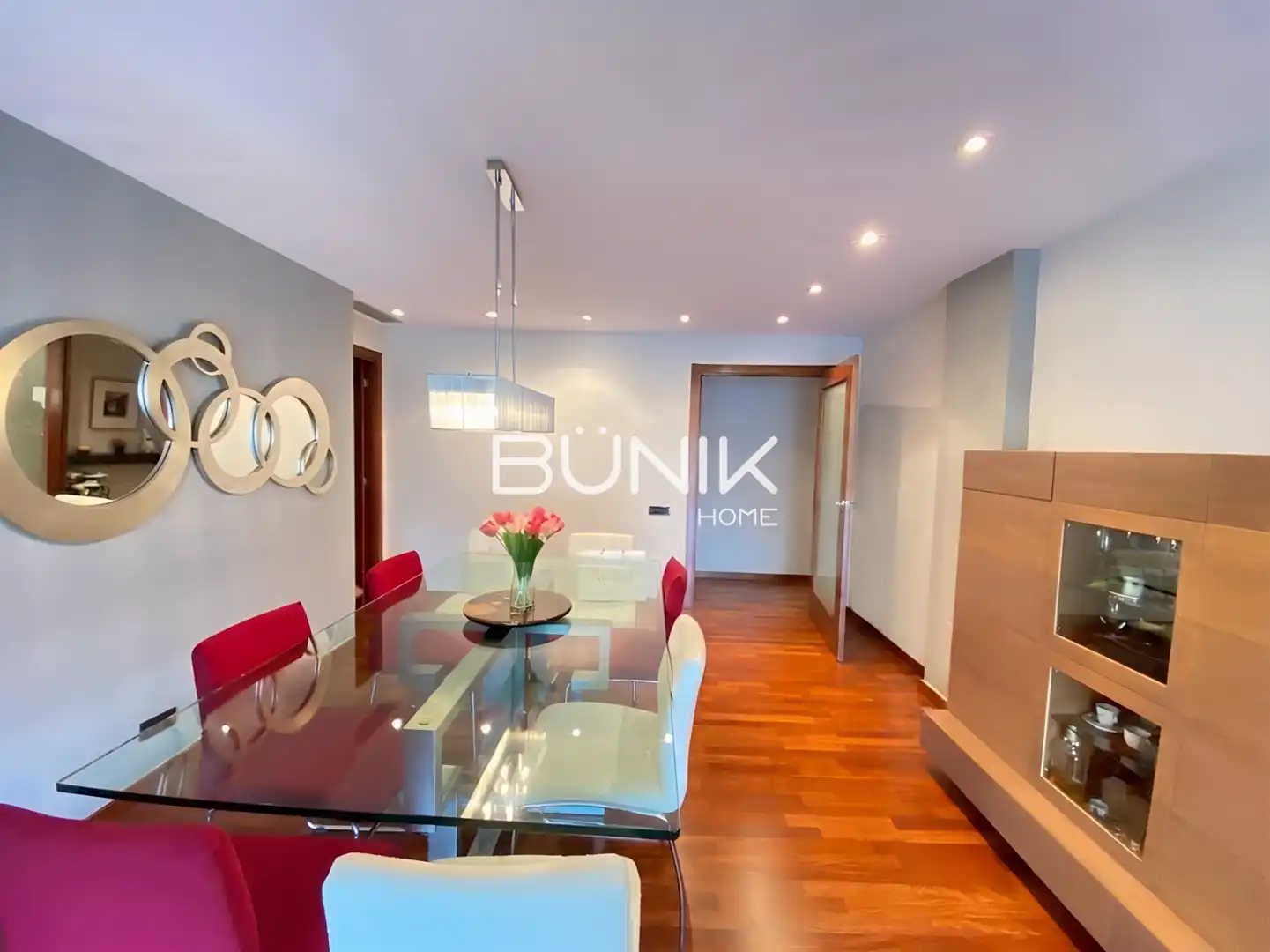 Comedor de Piso de alquiler en Barcelona con Parquet, Terraza y Trastero