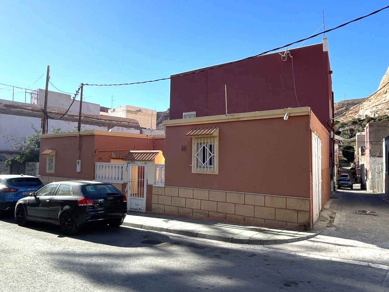 Vista exterior de Casa o xalet en venda en  Almería Capital