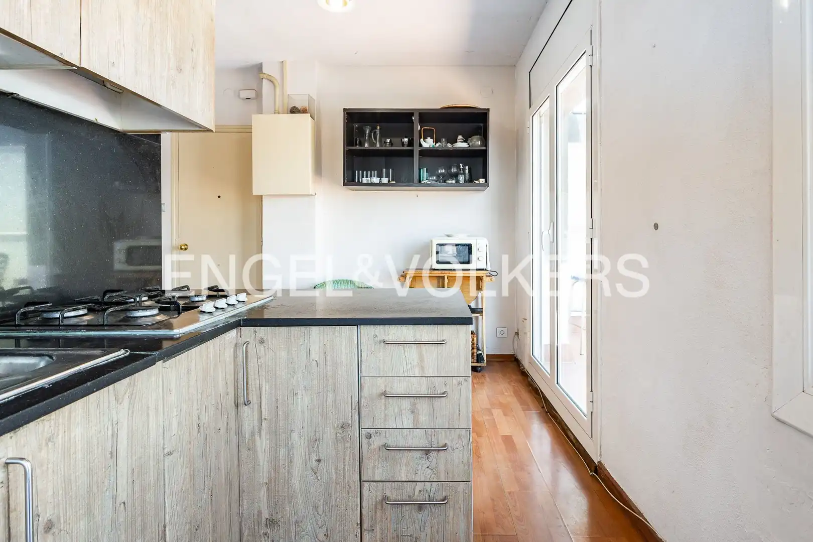 Cocina de Ático en venta en Barcelona con Calefacción