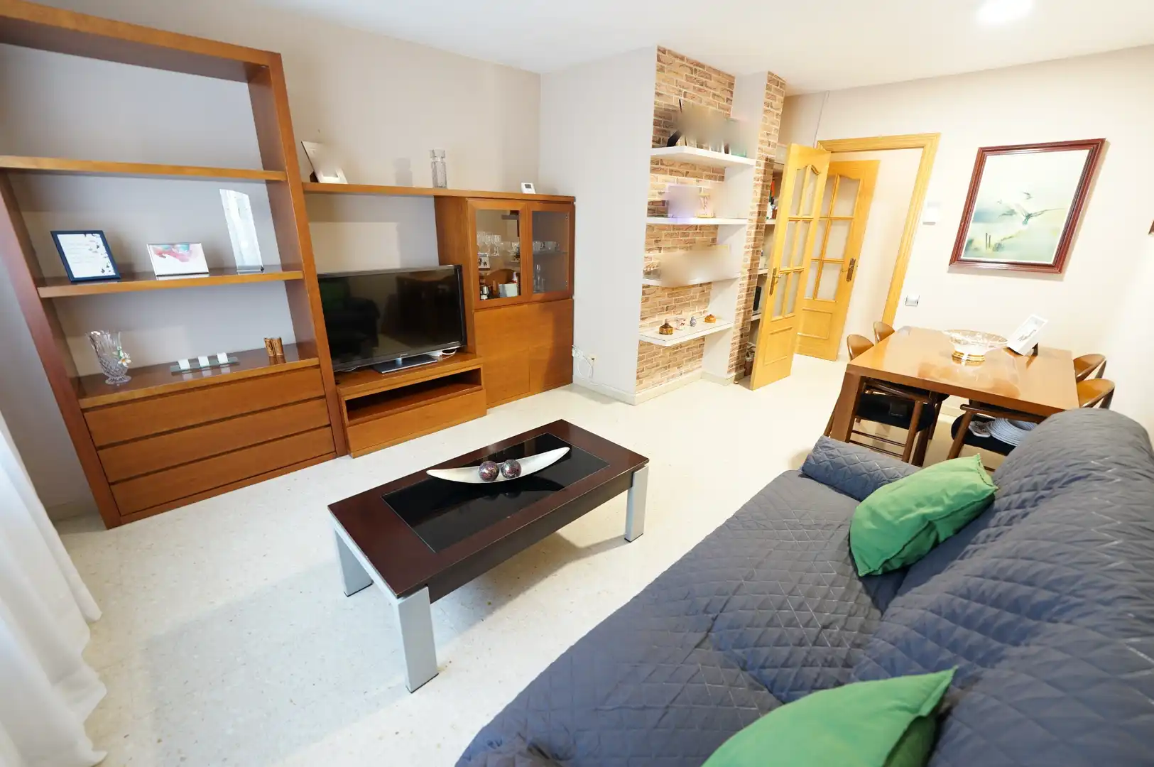 Sala d'estar de Pis en venda en Terrassa amb Calefacció
