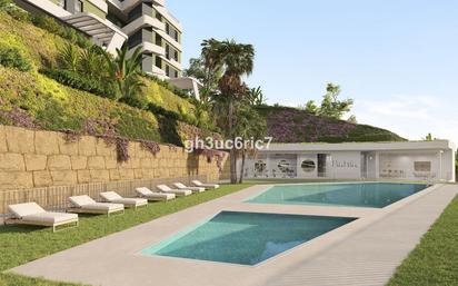 Swimming pool of Apartment for sale in Mijas  with Air Conditioner, Terrace and Swimming Pool