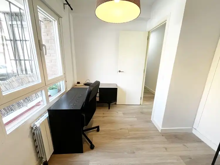 Bedroom of Flat for rent in Madrid  with Heating, Parquet flooring and Furnished