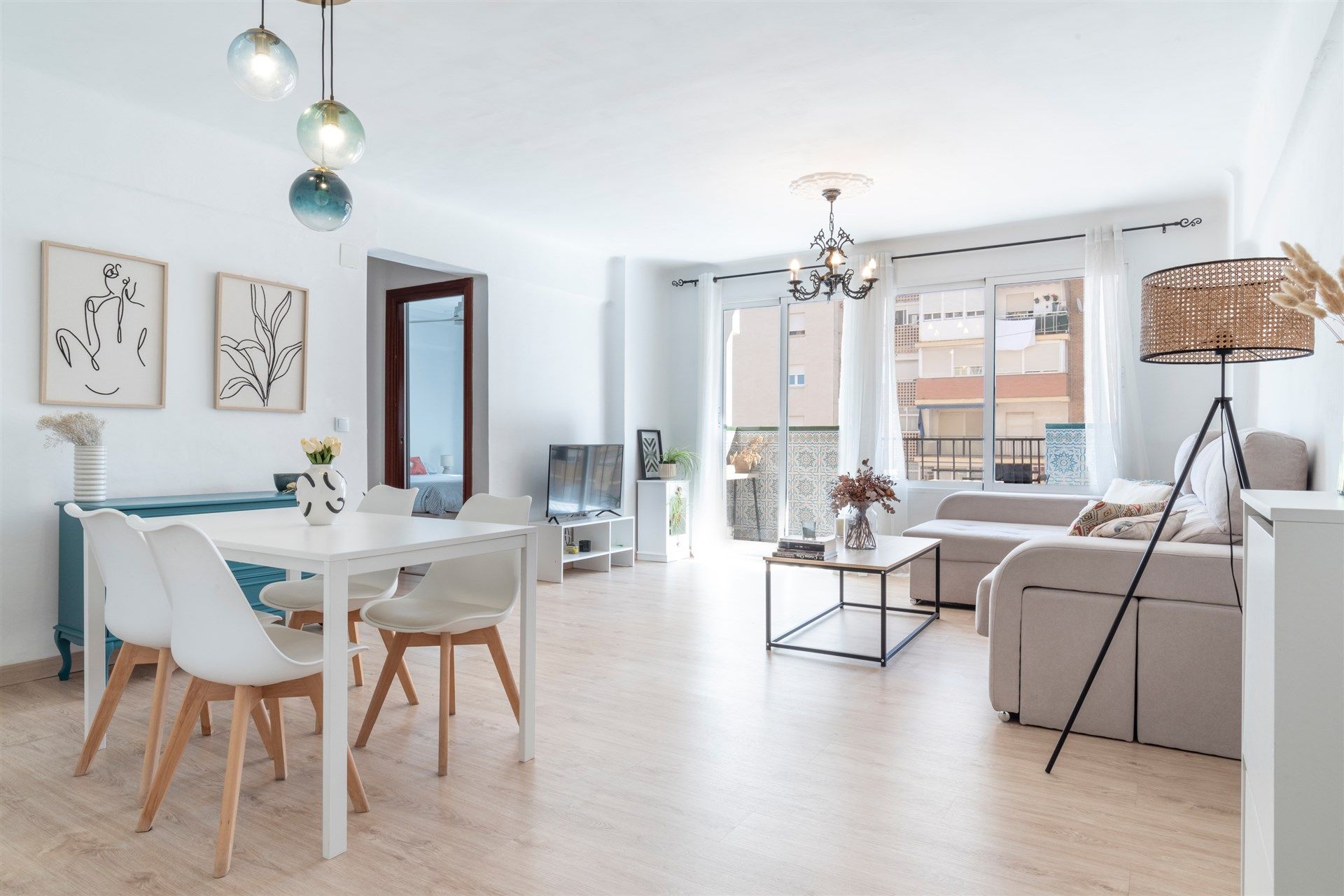 Sala d'estar de Apartament en venda en Málaga Capital amb Terrassa