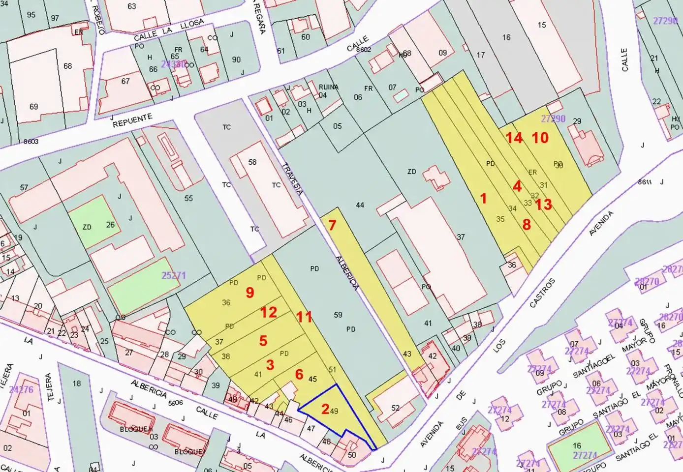 Lands and plots for sale in Calle Albericia, imagen 9