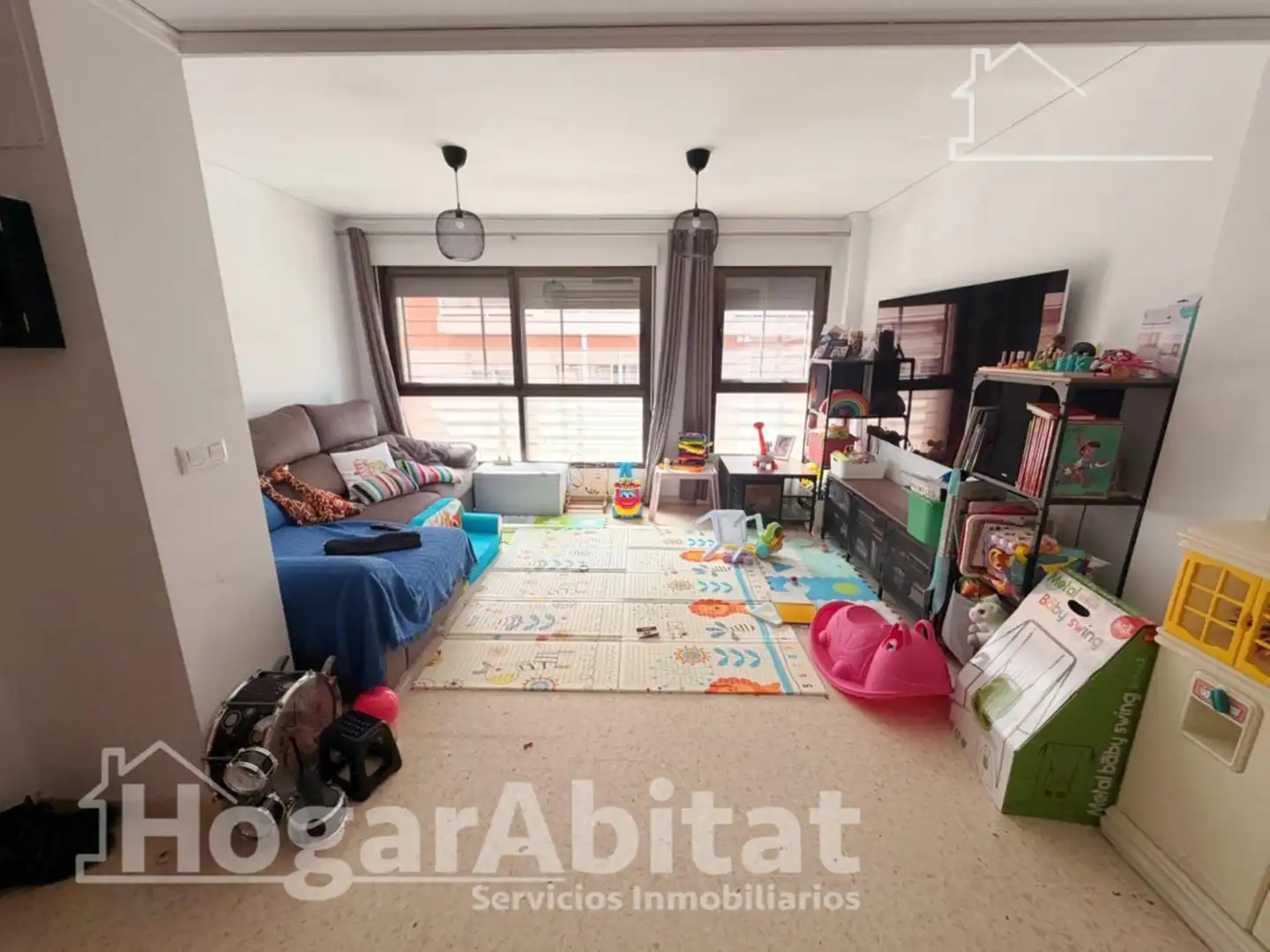 Bedroom of Flat for sale in Montserrat  with Air Conditioner, Heating and Terrace