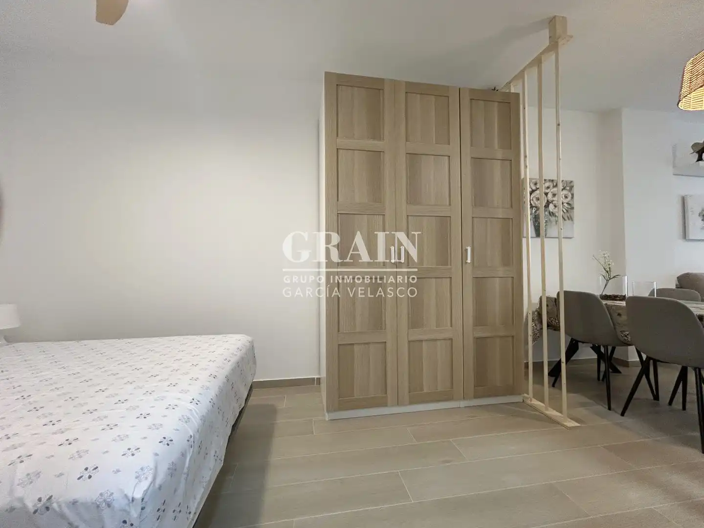 Bedroom of Apartments for rent in Albacete  with Air Conditioner and Heating