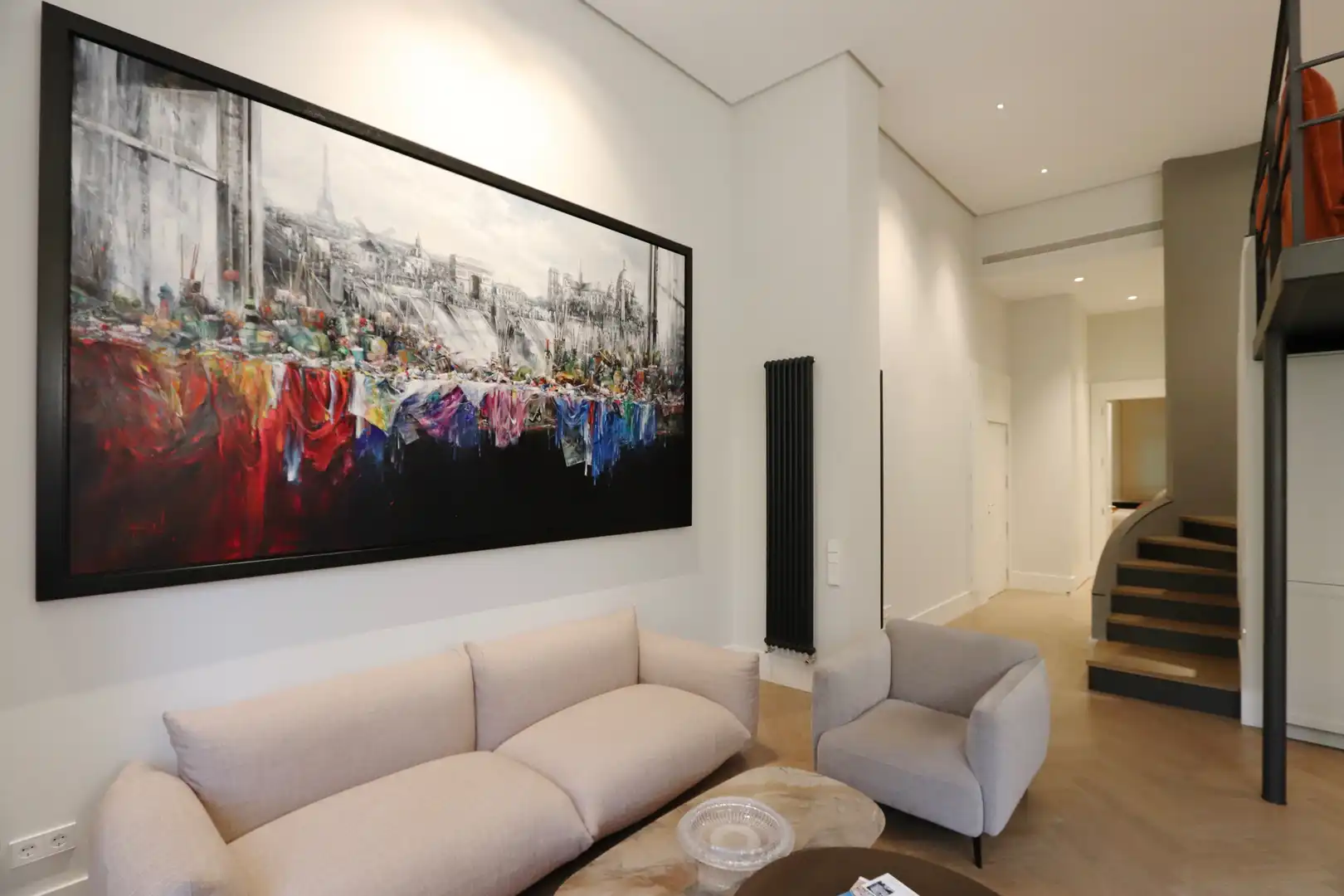 Sala de estar de Piso en venta en Madrid con Aire acondicionado, Calefacción y Parquet