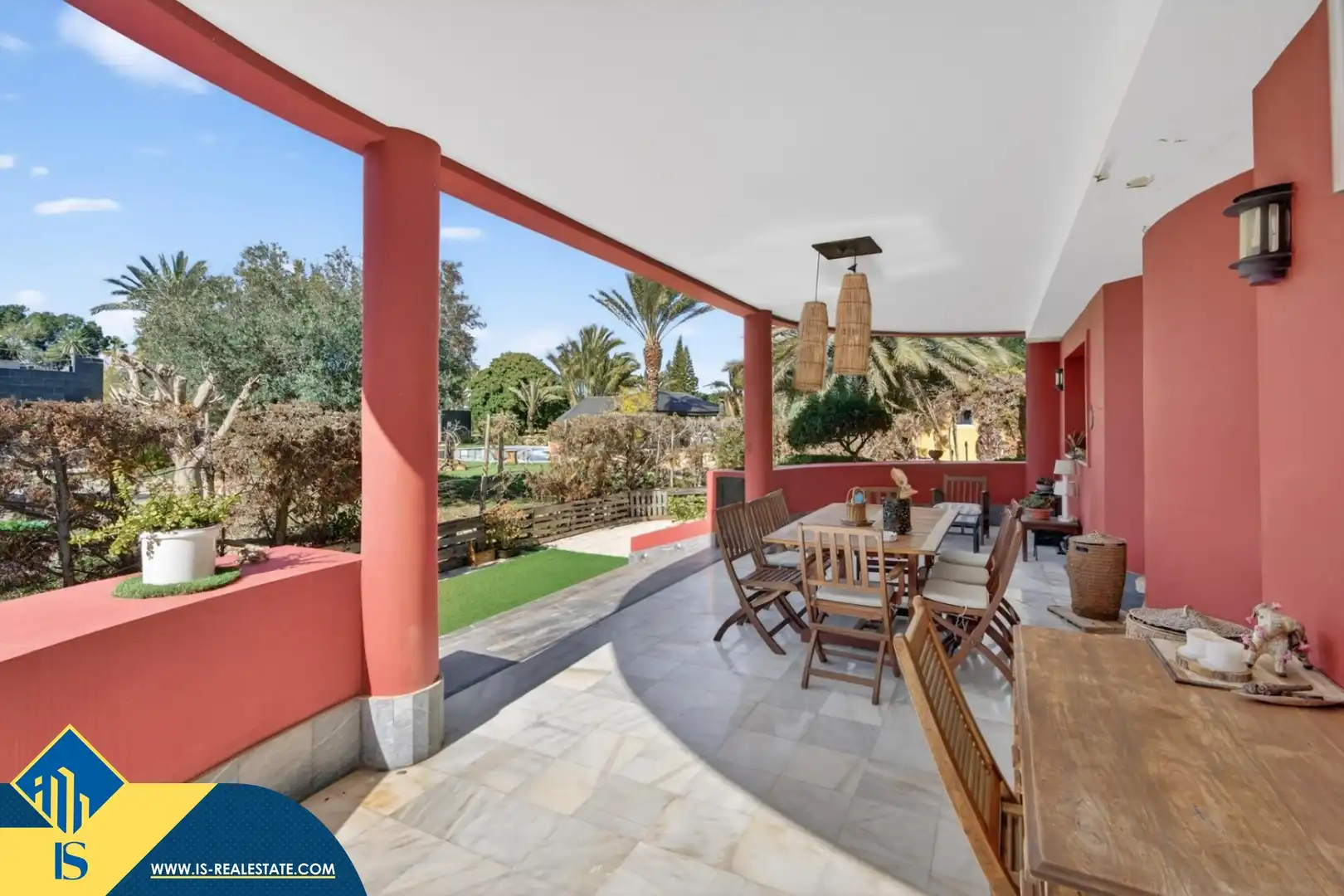 Terrassa de Casa o xalet en venda en Elche / Elx amb Terrassa, Piscina i Moblat
