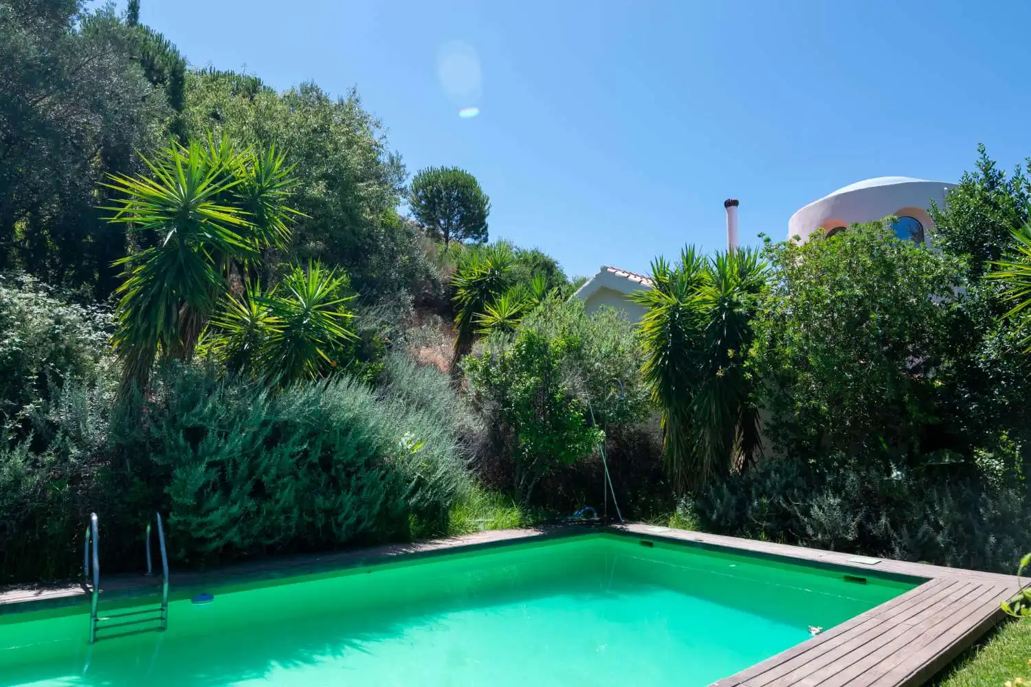 Piscina de Finca rústica en venda en Lecrín amb Piscina