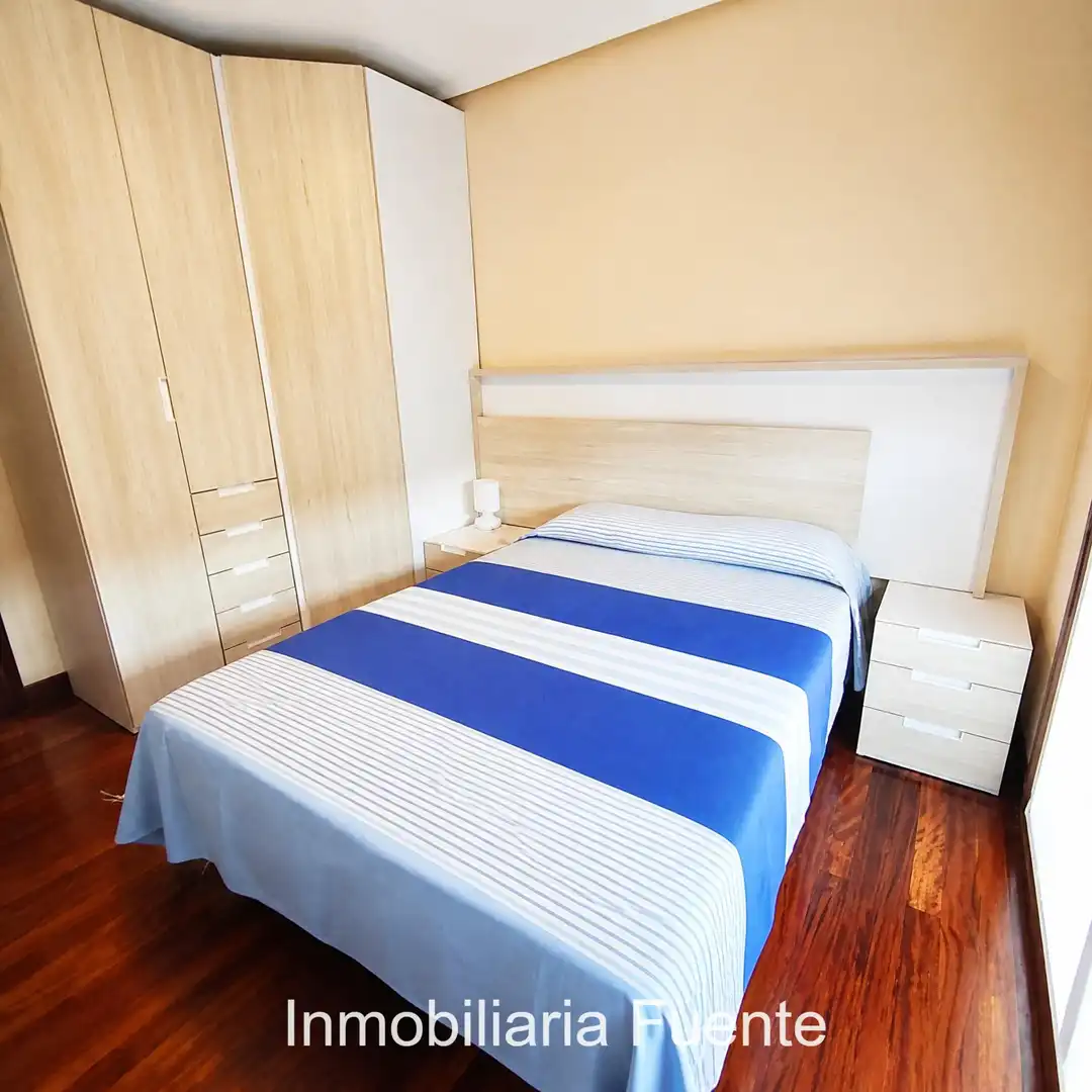 Schlafzimmer von Wohnung zum Verkauf in Zalla  mit Heizung, Abstellraum und Möbliert