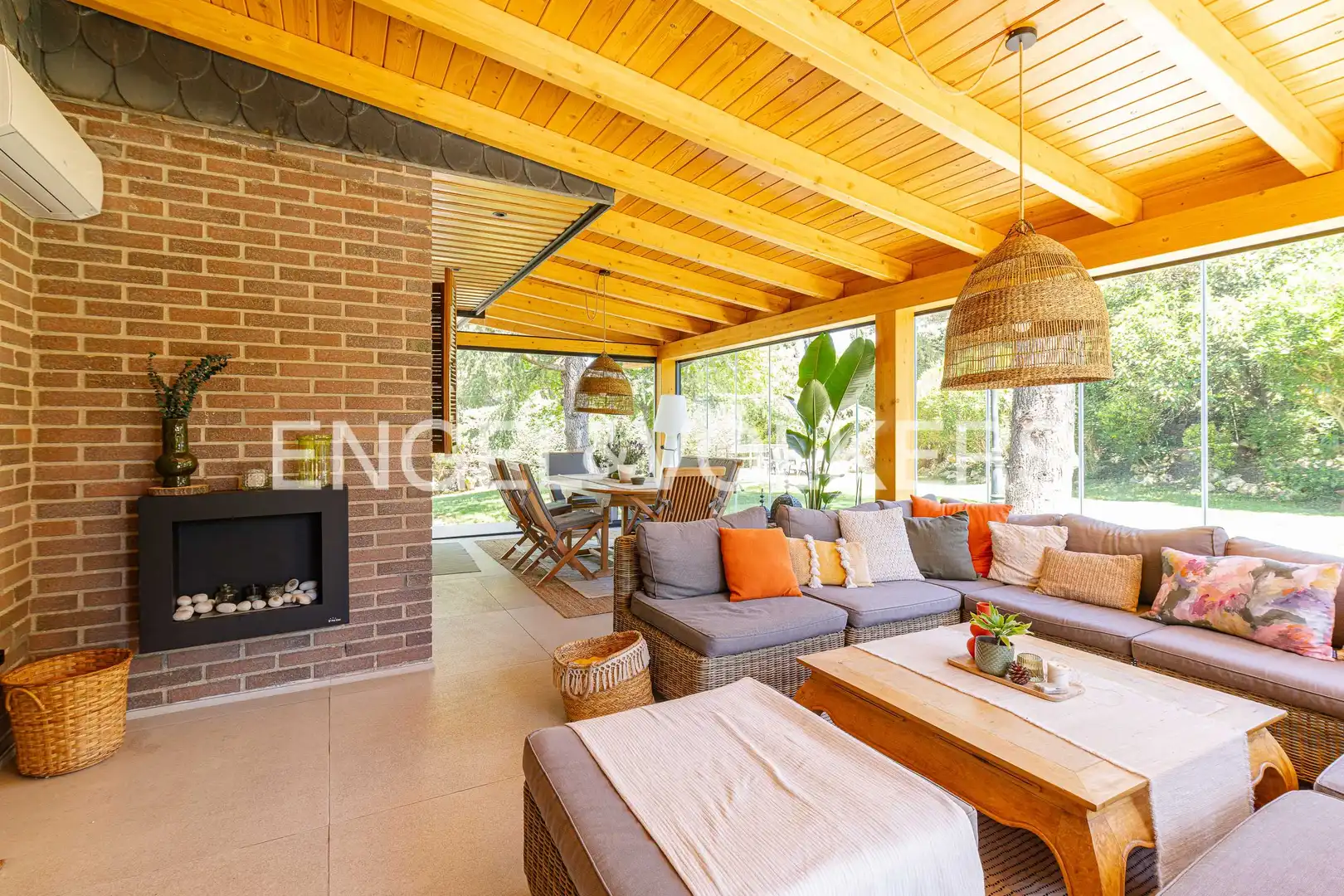 Terraza de Casa o chalet en venta en Boadilla del Monte con Aire acondicionado, Calefacción y Jardín privado