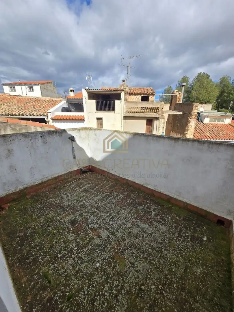 Terrassa de Casa o xalet en venda en Atzeneta del Maestrat amb Aire condicionat i Terrassa