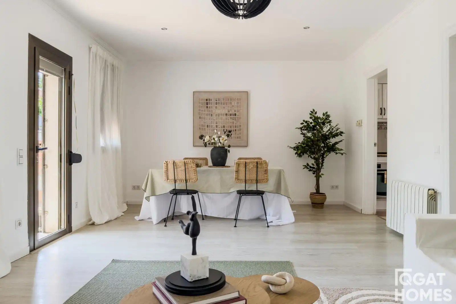 Esszimmer von Haus oder Chalet zum Verkauf in Sant Cugat del Vallès mit Klimaanlage, Heizung und Terrasse