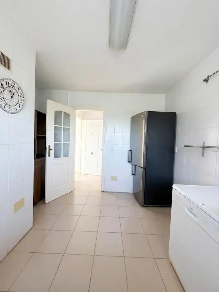 Kitchen of Flat for sale in Málaga  with Heating, Private garden and Terrace