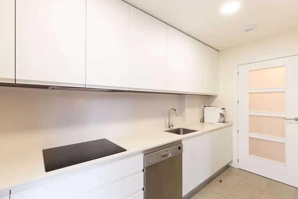 Cuina de Apartament en venda en Arenys de Mar amb Aire condicionat, Calefacció i Parquet