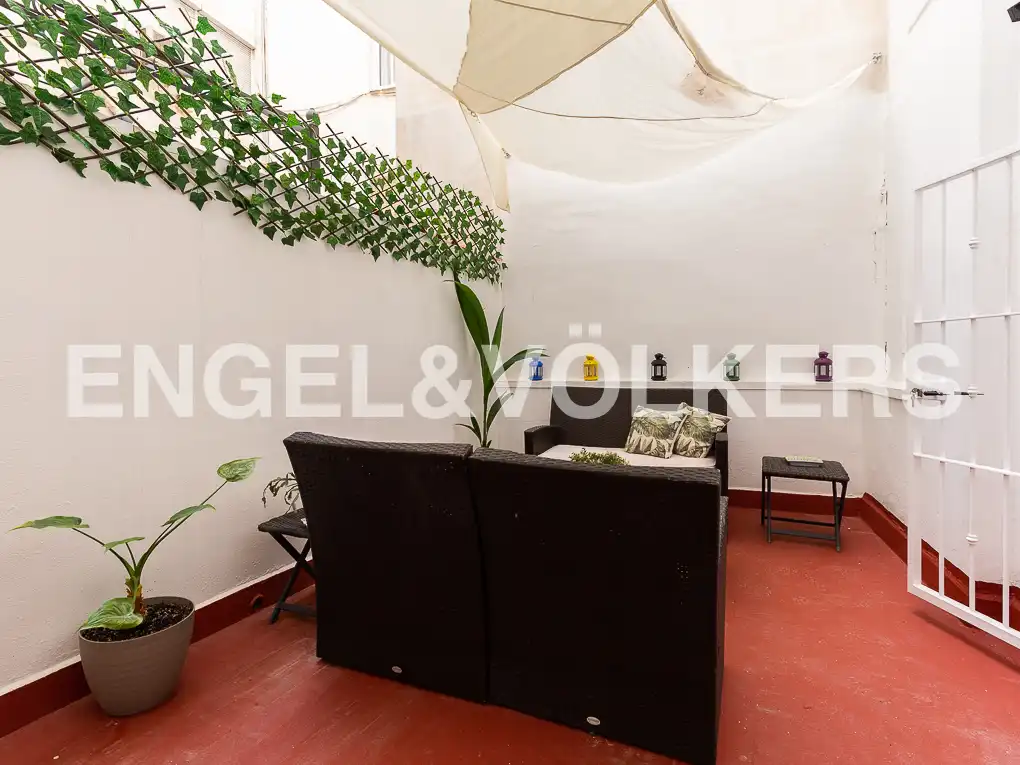 Terrace of Flat for rent in Valencia  with Air Conditioner, Heating and Terrace