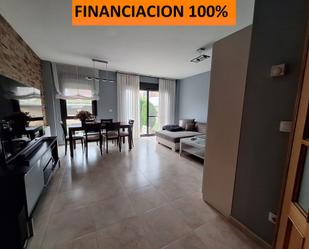 Living room of Single-family semi-detached for sale in Alfajarín  with Air Conditioner, Heating and Private garden