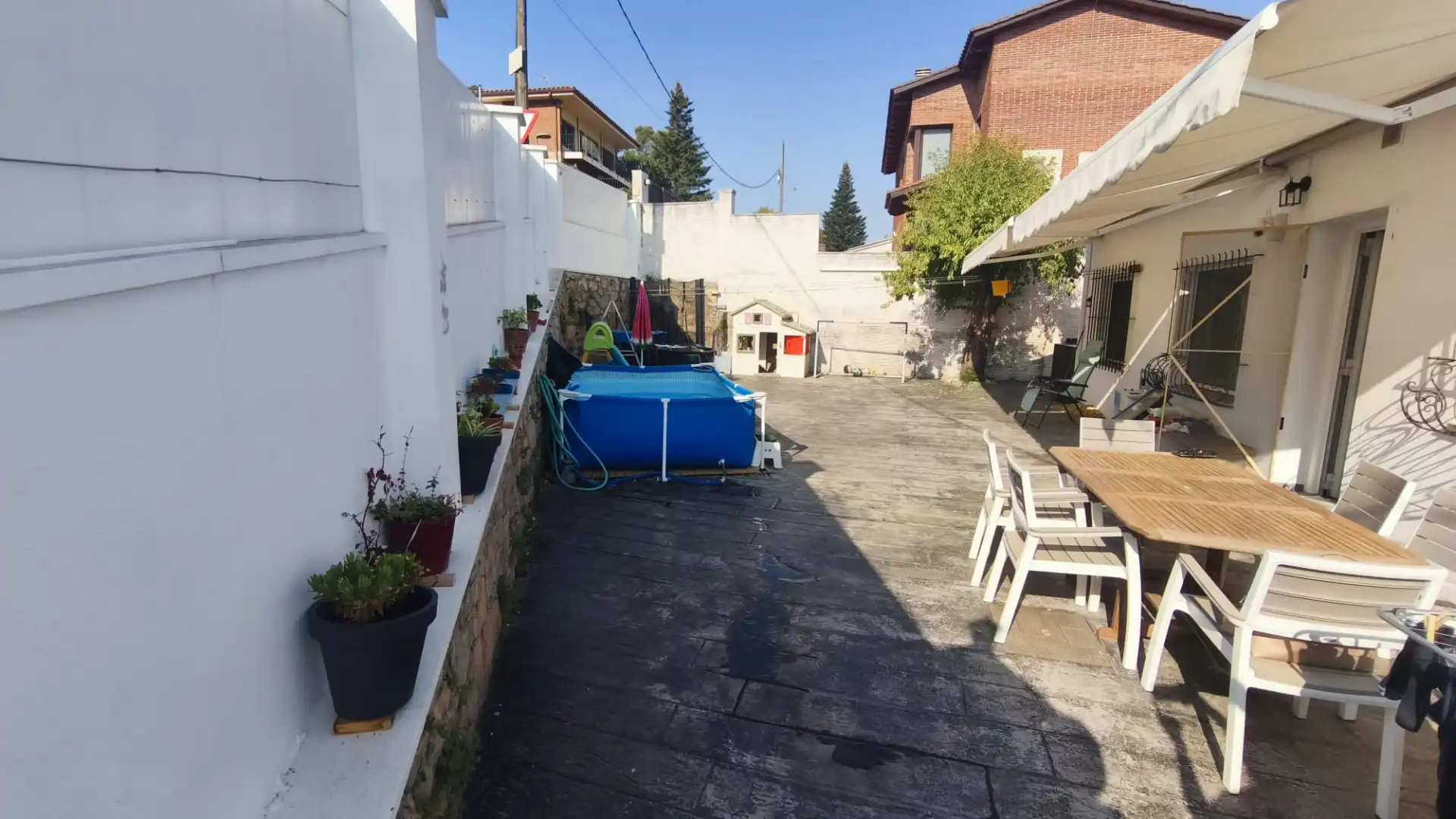 Terraza de Casa o chalet en venta en Cervelló con Calefacción, Jardín privado y Parquet