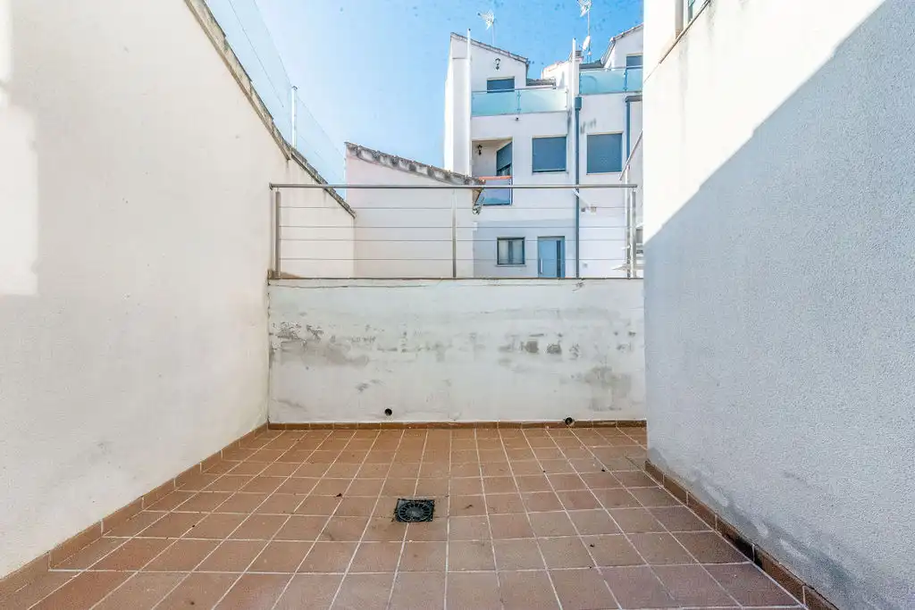 Terraza de Casa adosada en venta en La Hiniesta  con Calefacción y Terraza