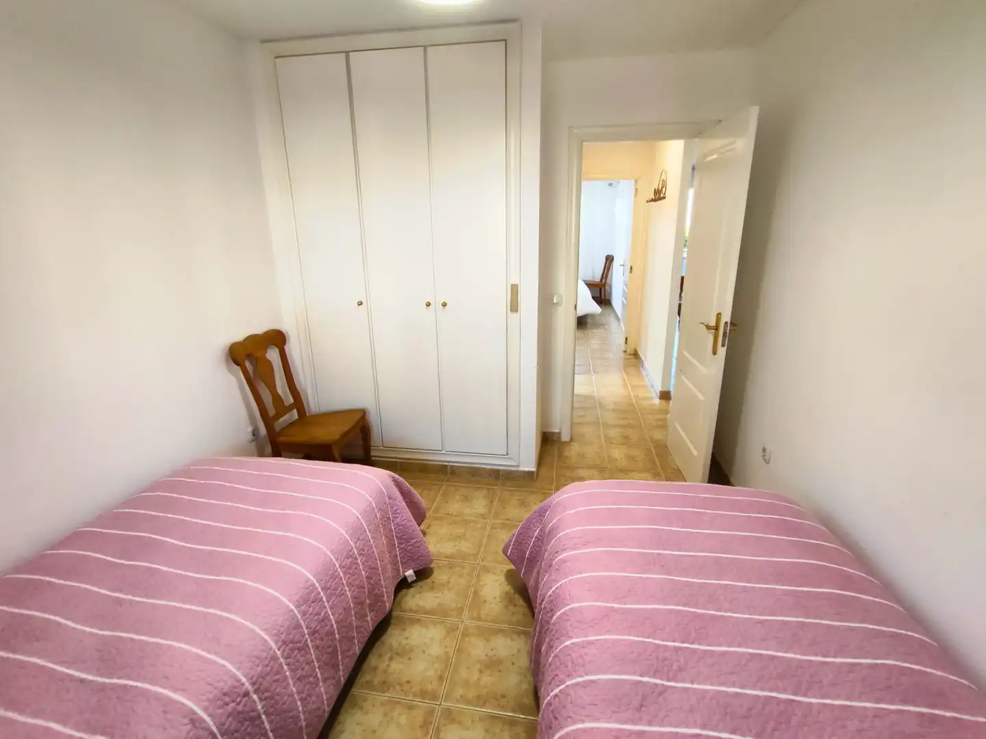Bedroom of Flat for rent in Dénia  with Air Conditioner, Heating and Terrace