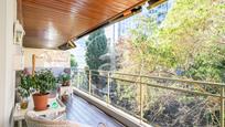 Terrace of Flat for sale in  Barcelona Capital  with Air Conditioner, Heating and Private garden