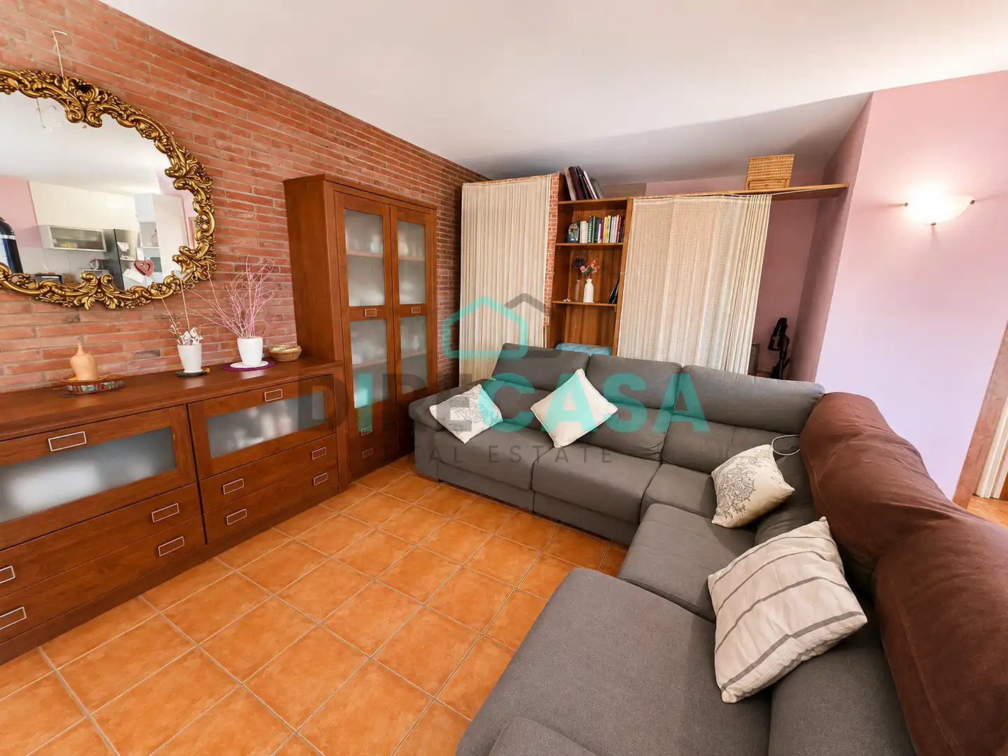 Sala de estar de Casa o chalet en venta en Sant Pere de Vilamajor con Calefacción, Jardín privado y Terraza
