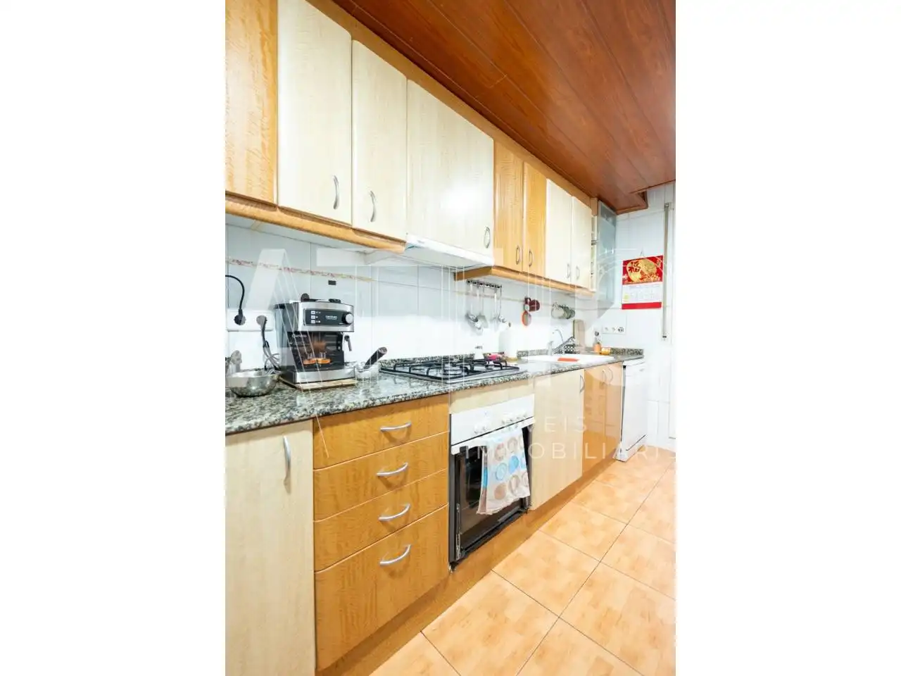 Küche von Maisonette zum Verkauf in Sabadell mit Klimaanlage, Heizung und Terrasse