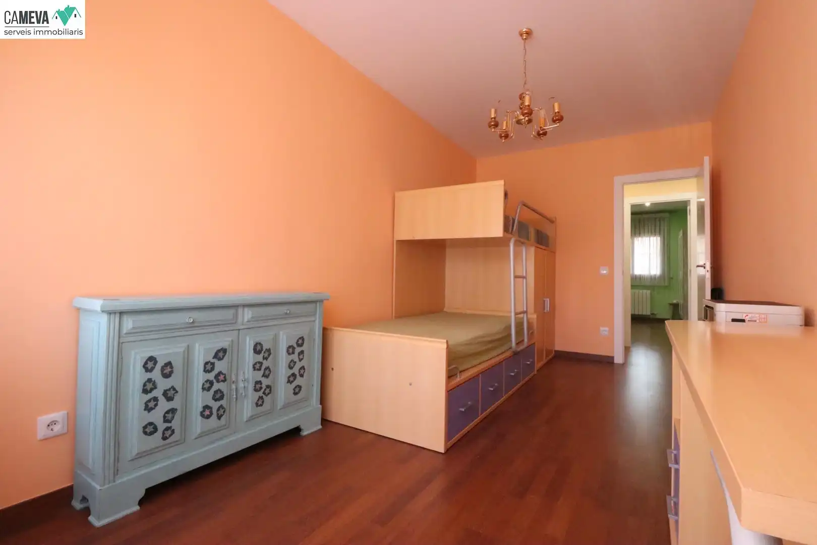Bedroom of Flat for sale in Sabadell  with Heating, Parquet flooring and Terrace