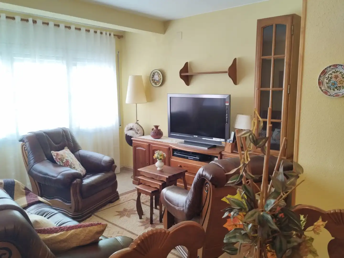 Sala de estar de Casa o chalet en venta en La Ràpita con Aire acondicionado, Calefacción y Terraza