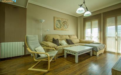 Living room of Attic for sale in Badajoz Capital  with Air Conditioner, Terrace and Balcony