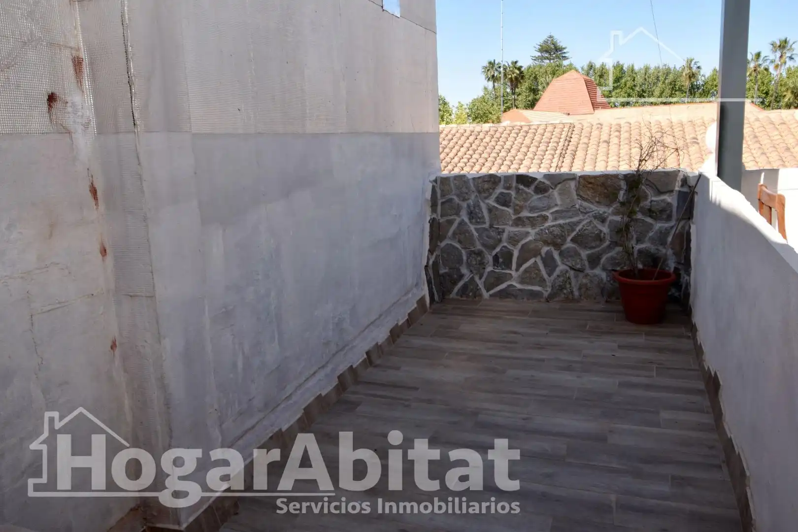 Garden of Houses for sale in Sueca  with Air Conditioner, Terrace and Furnished