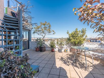 Terrace of Flat for sale in  Madrid Capital  with Terrace and Storage room