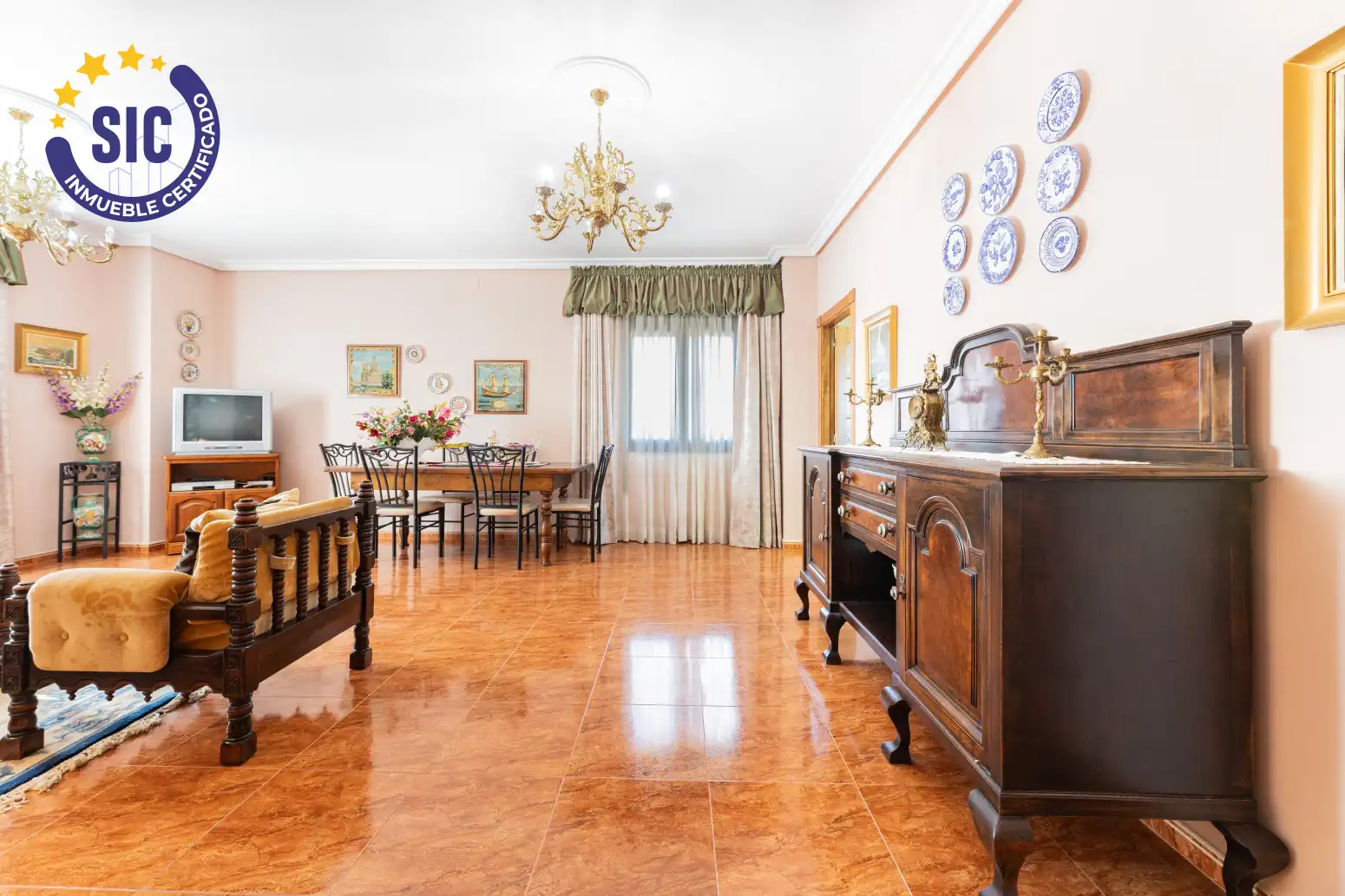 Comedor de Casa o chalet en venta en Hontecillas con Calefacción, Terraza y Amueblado