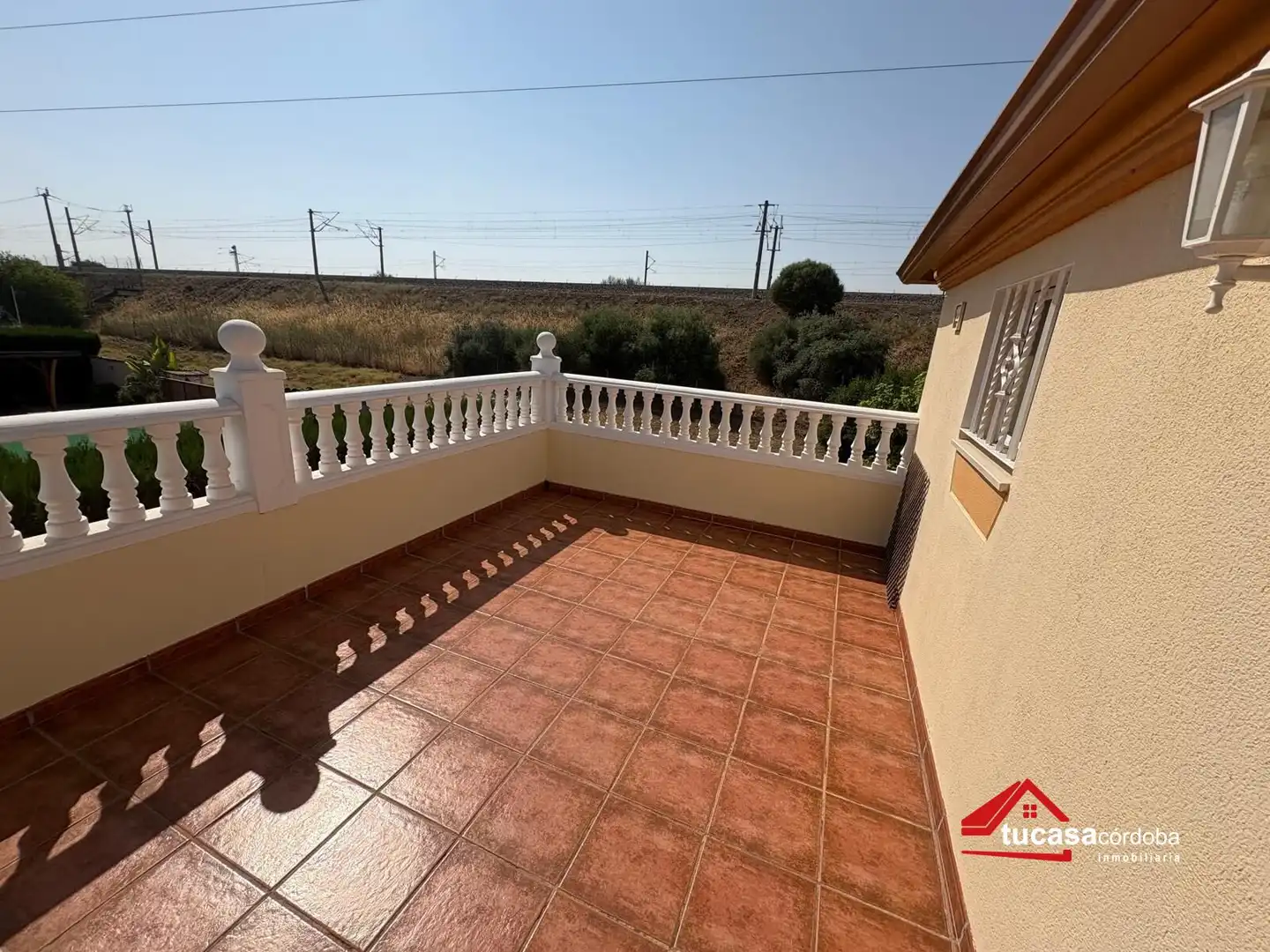 Terraza de Finca rústica en venta en Córdoba con Aire acondicionado, Terraza y Trastero