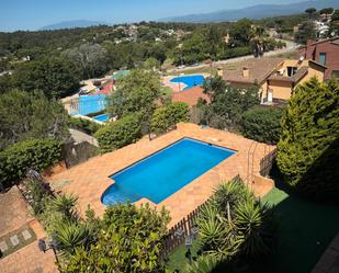 Swimming pool of House or chalet for sale in Vidreres  with Air Conditioner, Heating and Private garden