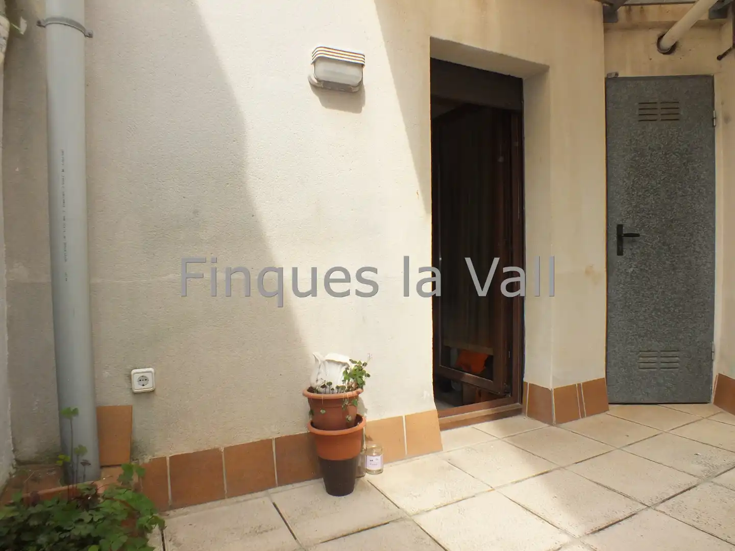 Terrasse von Wohnung zum Verkauf in Taradell mit Heizung, Terrasse und Ofen