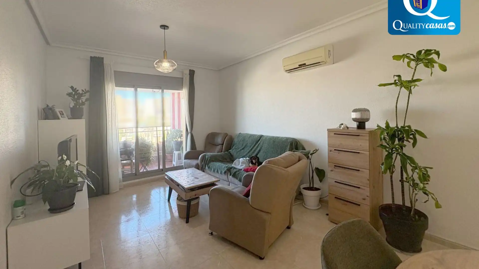 Living room of Apartments for sale in Elche / Elx  with Air Conditioner, Heating and Terrace