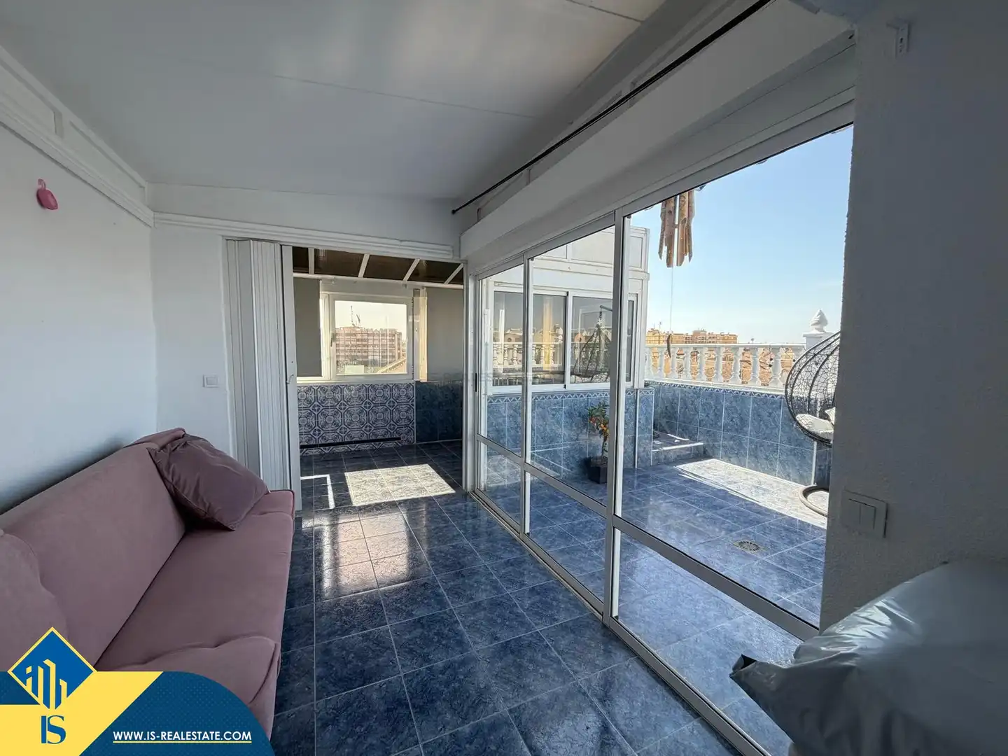 Balcony of Duplexes for sale in Torrevieja  with Air Conditioner, Terrace and Furnished