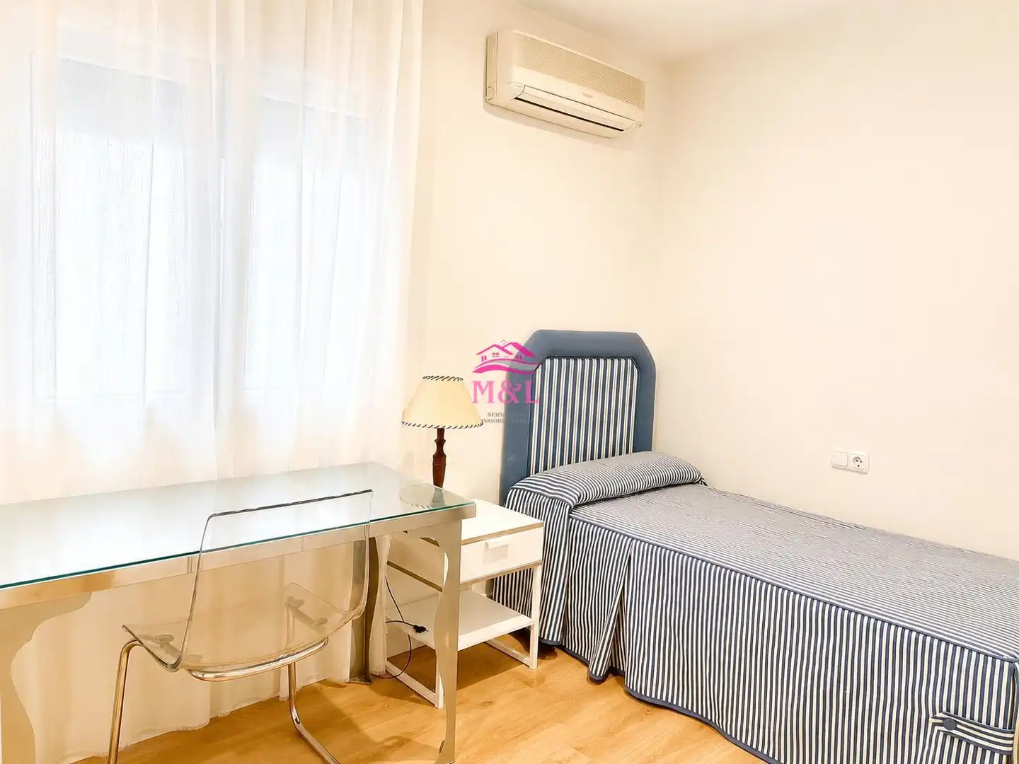 Habitación de Apartamento de alquiler en Mérida con Aire acondicionado, Terraza y Amueblado