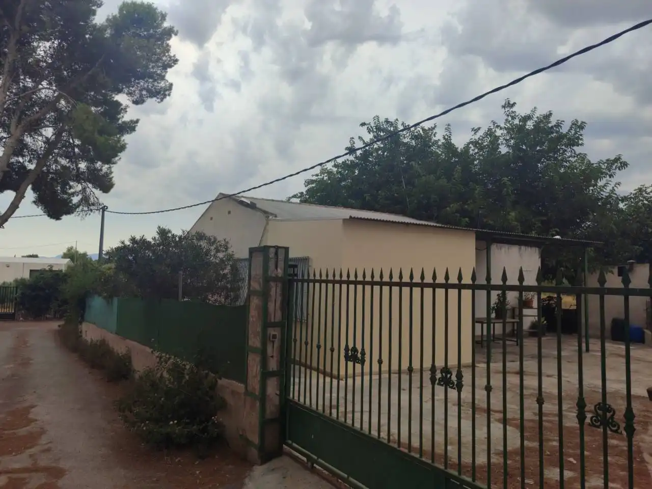 Vista exterior de Finca rústica en venda en Las Torres de Cotillas amb Aire condicionat, Jardí privat i Terrassa
