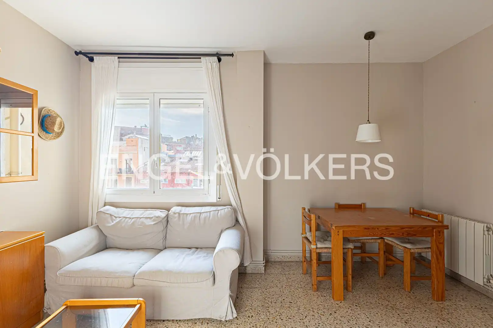 Sala de estar de Piso en venta en Barcelona con Calefacción