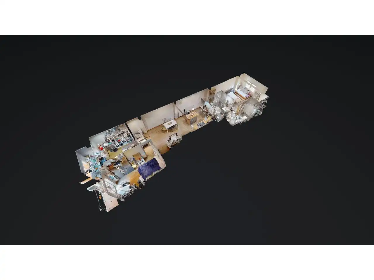 Bedroom of Flat for sale in Torrent  with Air Conditioner, Private garden and Balcony