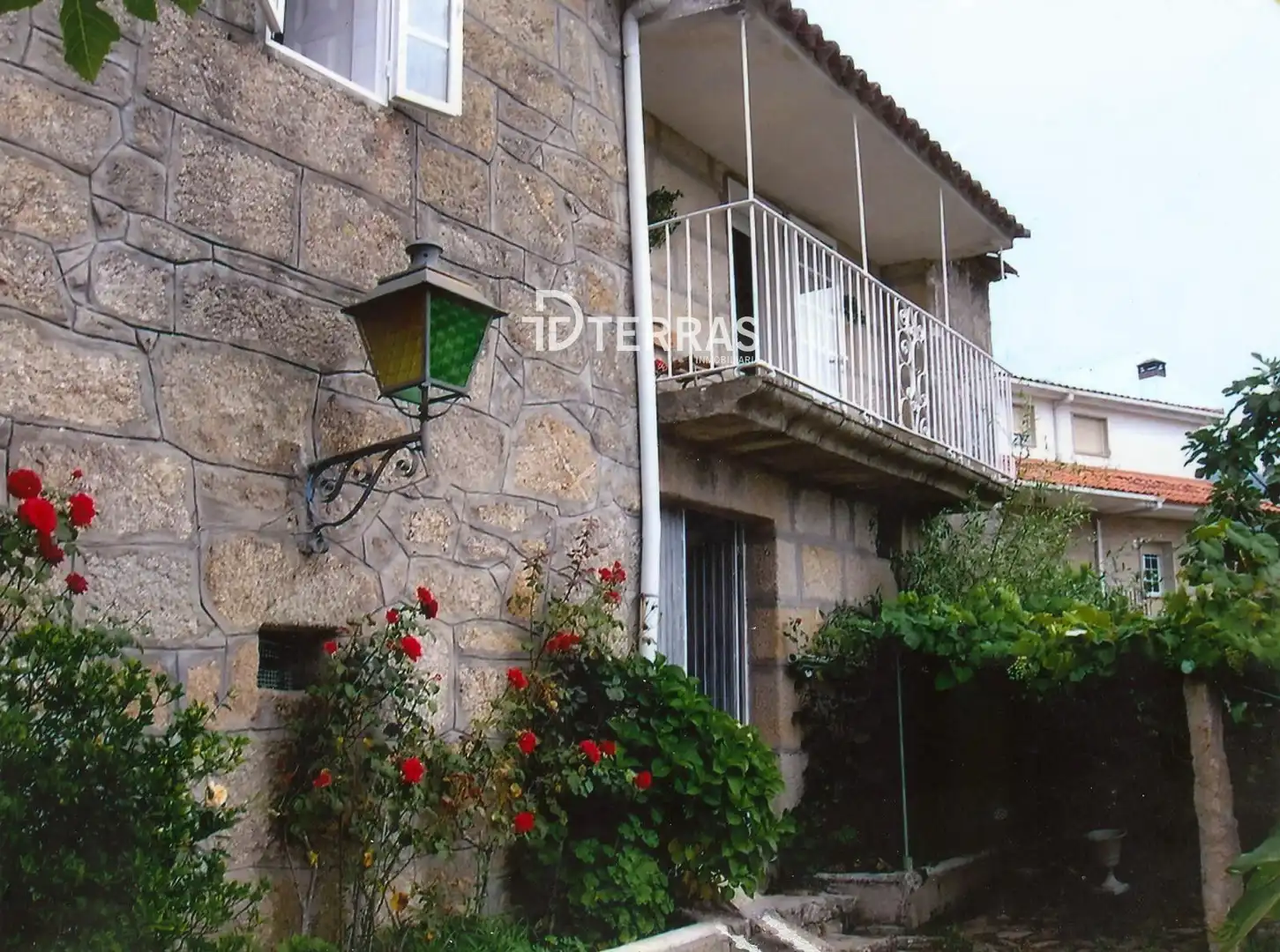 Terraza de Casa o chalet en venta en Ponte Caldelas con Jardín privado