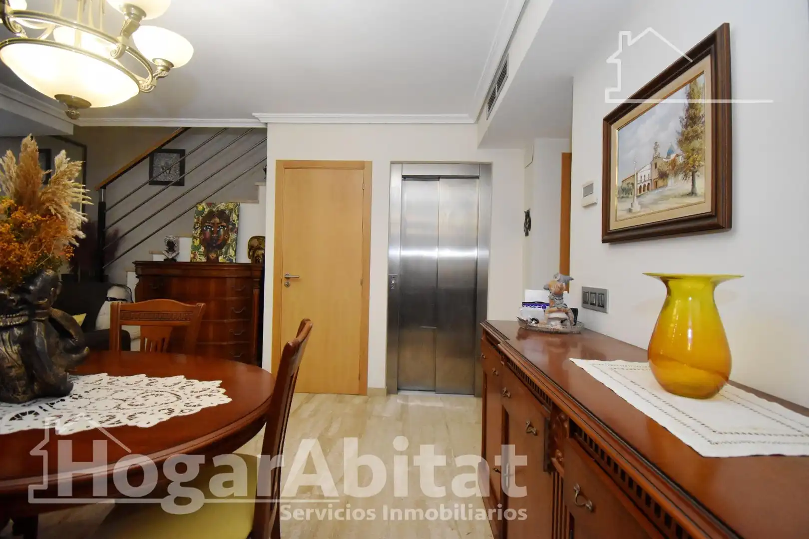 Cuina de Casa adosada en venda en Castellón de la Plana / Castelló de la Plana amb Aire condicionat, Terrassa i Balcó